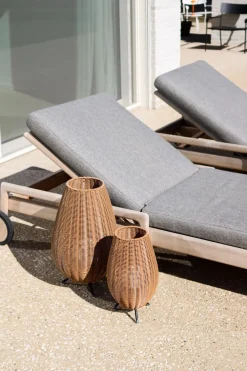 LED Akku Tischlampe dimmbar Natur IP44 36 cm 3000 K* Led Außenleuchten|Moderne Außenleuchten