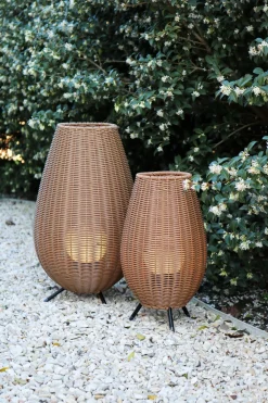 LED Akku Tischlampe dimmbar Natur IP44 36 cm 3000 K* Led Außenleuchten|Moderne Außenleuchten