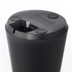 Just Light LED Akku Tischlampe dimmbar Touch IP54 Schwarz 28,9 cm* Schlafzimmer Lampen|Tischlampen