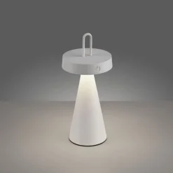 Just Light LED Akku Tischlampe Dimmer Touch IP44 2700 K 28,9 cm* Led Lampen|Schlafzimmer Lampen