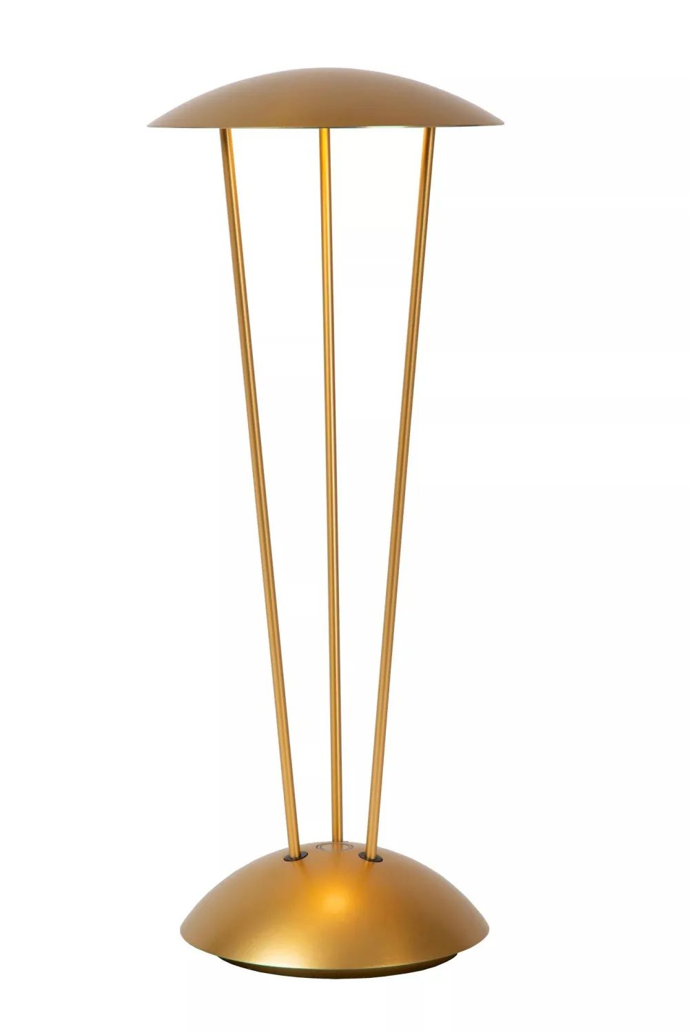 LED Akku Tischlampe Gold Ladestation IP54 2 W dimmbar* Led Außenleuchten|Moderne Außenleuchten