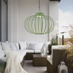 Just Light LED Akku Tischlampe IP44 Grün dimmbar Touch 2 W 37 cm* Schlafzimmer Lampen|Metall Lampen