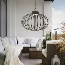 Just Light LED Akku Tischlampe IP44 Schwarz dimmbar Touch 37 cm* Schlafzimmer Lampen|Metall Lampen