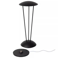 Outlet LED Akku Tischlampe Ladestation IP54 2 W dimmbar