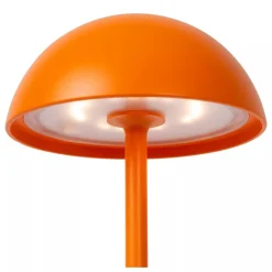 LED Akku Tischlampe Orange 32 cm 3000 K IP54 7h dimmbar* Led Außenleuchten|Moderne Außenleuchten