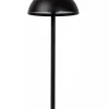 Sale LED Akku Tischlampe Schwarz 32 cm 3000 K IP54 dimmbar