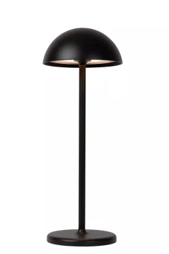 Sale LED Akku Tischlampe Schwarz 32 cm 3000 K IP54 dimmbar