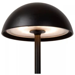 Sale LED Akku Tischlampe Schwarz 32 cm 3000 K IP54 dimmbar