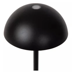 Sale LED Akku Tischlampe Schwarz 32 cm 3000 K IP54 dimmbar