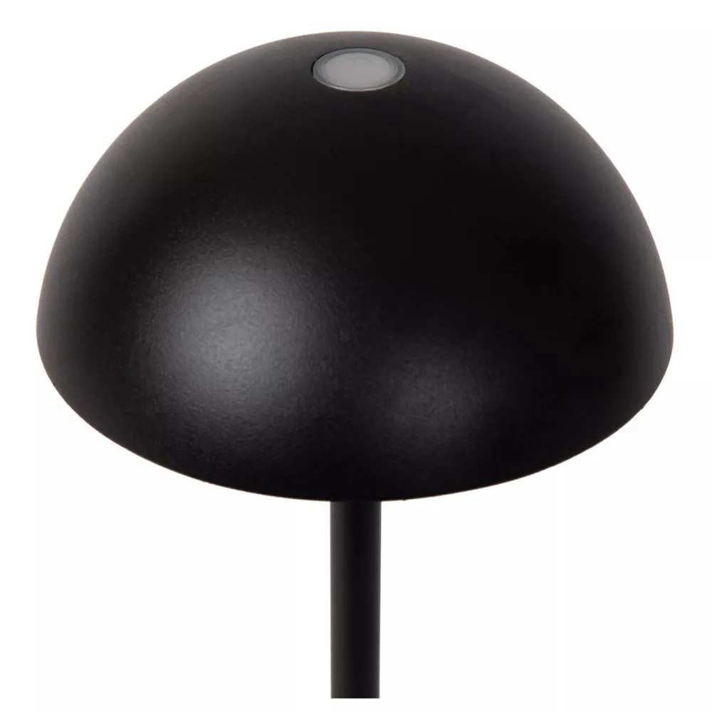 Sale LED Akku Tischlampe Schwarz 32 cm 3000 K IP54 dimmbar