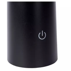 LED Akku Tischlampe Schwarz 21,3 cm IP44 5h dimmbar* Led Außenleuchten|Moderne Außenleuchten