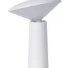 Discount LED Akku Tischlampe Weiß 21,3 cm IP44 5h dimmbar