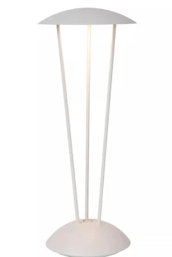 LED Akku Tischlampe Weiß Ladestation IP54 2 W dimmbar* Led Außenleuchten|Moderne Außenleuchten