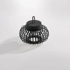 Hot Just Light LED Akku Tischleuchte dimmbar 22 cm IP44 2 W Schwarz