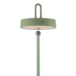 Outlet Just Light LED Akku Tischleuchte Grün Dimmer Touch IP44 47,2 cm