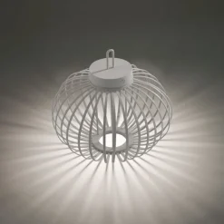 Just Light LED Akku Tischleuchte IP44 Schwarz dimmbar Touch 33 cm* Schlafzimmer Lampen|Metall Lampen