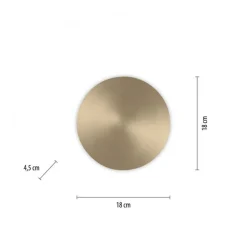 Paul Neuhaus LED Akku Wandlampe in Messing dimmbar mit Fernbedienung* Flurlampen|Wohnzimmerlampen