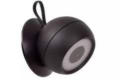 LED Akku Wandspot flexibel Schwarz H:11 cm IP54 3000 K* Kugellampen|Led Außenleuchten