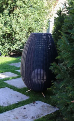 LED Akku Wegeleuchte dimmbar Schwarz IP44 79 cm 3000 K* Wegeleuchten|Led Außenleuchten