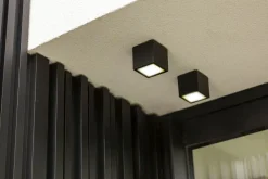 Eco-Light LED Außenlampe Aluminium Anthrazit 4000 K IP54 B:8,5 cm* Metall Lampen|Led Außenleuchten