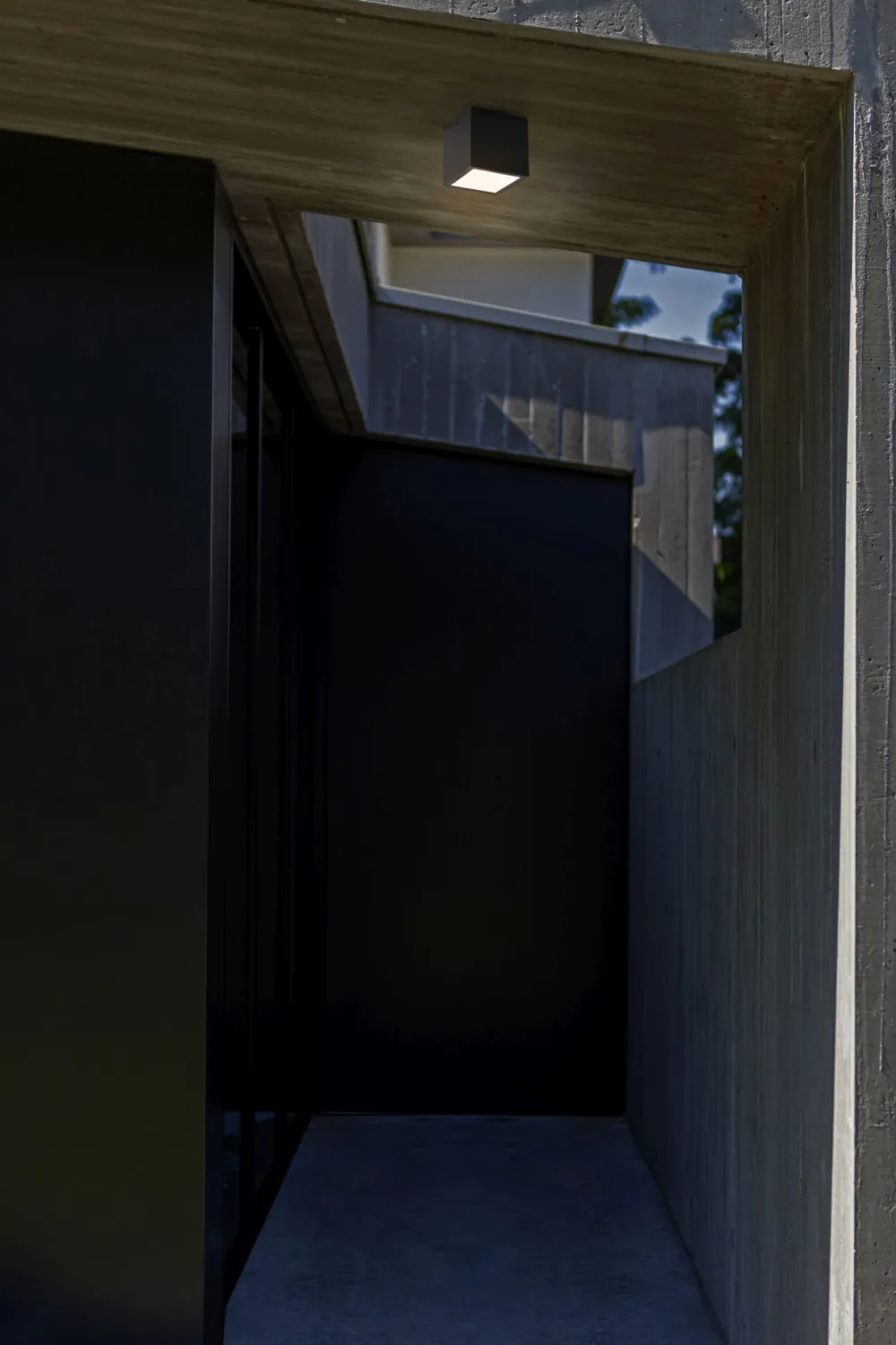 Eco-Light LED Außenlampe Aluminium Anthrazit 4000 K IP54 B:8,5 cm* Metall Lampen|Led Außenleuchten