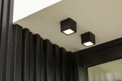 Sale Eco-Light LED Außenlampe Aluminium Anthrazit 3000 K IP54 B:8,5 cm