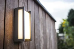 Eco-Light LED Außenlampe Aluminium RGB IP54 16 W H:22 cm dimmbar