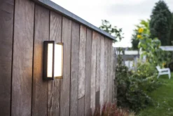 Eco-Light LED Außenlampe Aluminium RGB IP54 16 W H:22 cm dimmbar