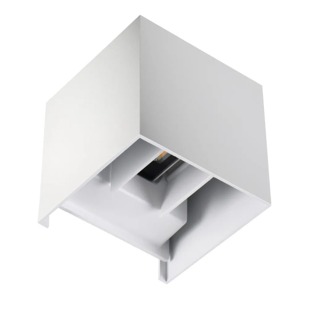 Clearance Kanlux LED Außenlampe Aluminium Weiß IP54 verstellbares Licht