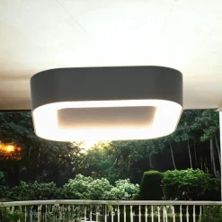 Sale Nowodvorski LED Außenlampe Decke Puebla