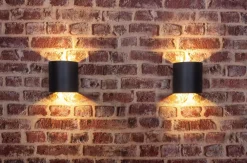 Best Eco-Light LED Außenlampe Wand Aluminium IP44 8 W 650 lm Anthrazit