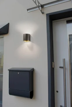 Best Eco-Light LED Außenlampe Wand Aluminium IP44 8 W 650 lm Anthrazit