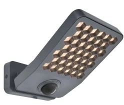 Online Eco-Light LED Außenlampe Wand Bewegungssensor IP54 schwenkbar