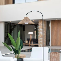 Newgarden LED Außenleuchte Akku 2700 K 2-in-1 Wand Steh* Metall Lampen|Wegeleuchten