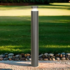 SU-MA LED Außenleuchte Anthrazit Edelstahl 75cm IP44* Moderne Außenleuchten|Wegeleuchten