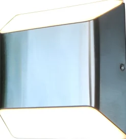 New Eco-Light LED Außenleuchte Edelstahl IP54 H:12,4 cm 7 W Up Down