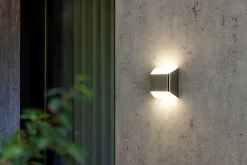 New Eco-Light LED Außenleuchte Edelstahl IP54 H:12,4 cm 7 W Up Down