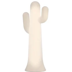 Newgarden LED Außenleuchte Kaktus Garten Weiß 140 cm IP65 Stecker Kabel* Metall Lampen|Wegeleuchten