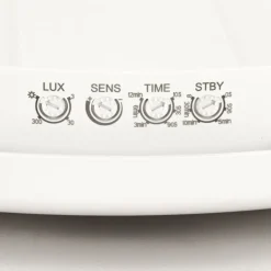 Strühm LED Außenleuchte mit Bewegungsmelder IP65 rund Ø 30 cm Weiß* Badezimmer Lampe|Feuchtraumleuchten