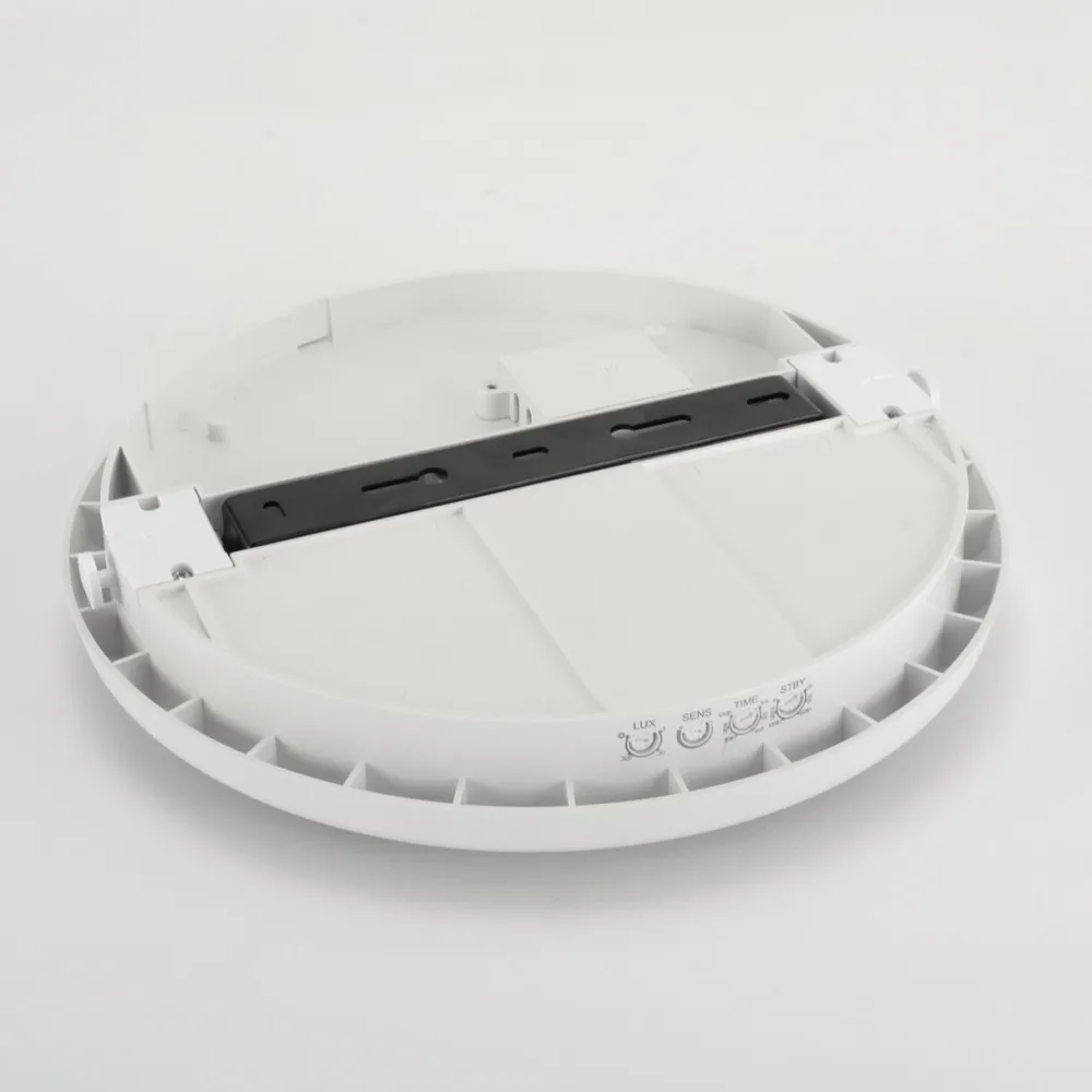 Strühm LED Außenleuchte mit Bewegungsmelder IP65 rund Ø 30 cm Weiß* Badezimmer Lampe|Feuchtraumleuchten