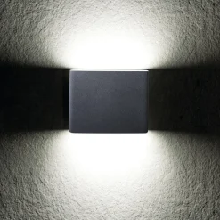 Online Kanlux LED Außenleuchte Up Down Grau Aluminium IP54 Fassade