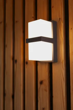 Eco-Light LED Außenleuchte Wand Aluminium Anthrazit IP54 3000 K* Metall Lampen|Led Außenleuchten