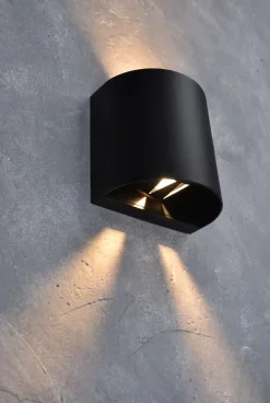 Eco-Light LED Außenleuchte Wand Aluminium IP54 400 lm Up Down* Metall Lampen|Led Außenleuchten