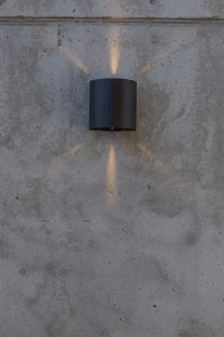 Eco-Light LED Außenleuchte Wand Aluminium IP54 400 lm Up Down* Metall Lampen|Led Außenleuchten