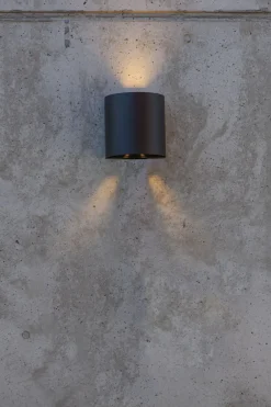 Eco-Light LED Außenleuchte Wand Aluminium IP54 400 lm Up Down* Metall Lampen|Led Außenleuchten