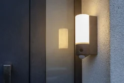 Eco-Light LED Außenleuchte Wand Bewegungssensor IP44 2700-6500 K* Metall Lampen|Led Außenleuchten