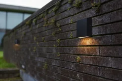 Eco-Light LED Außenleuchte Wand Schwarz IP54 10 W 3000 K Up Down* Metall Lampen|Led Außenleuchten