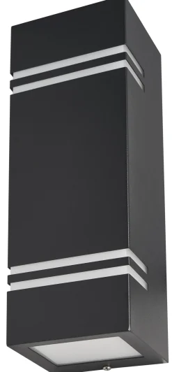 Online Eco-Light LED Außenleuchte Wand Up Down Aluminium IP54 3000 K