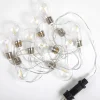 New Newgarden LED Außenlichterkette mit Stecker IP44 Transparent 4,5m 2700K