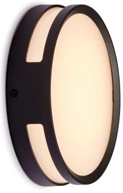 Sale Eco-Light LED Außenwandlampe Aluminium rund Ø18,3 cm IP54 3000 K